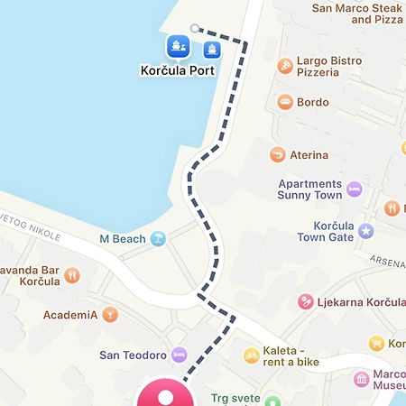 Apartment N Central Κόρτσουλα Εξωτερικό φωτογραφία